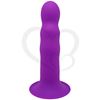 HITSENS 3 - Dildo de Silicona de Doble Densidad (Color Lila)